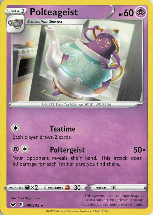 Polteageist - Sword & Shield 090/202