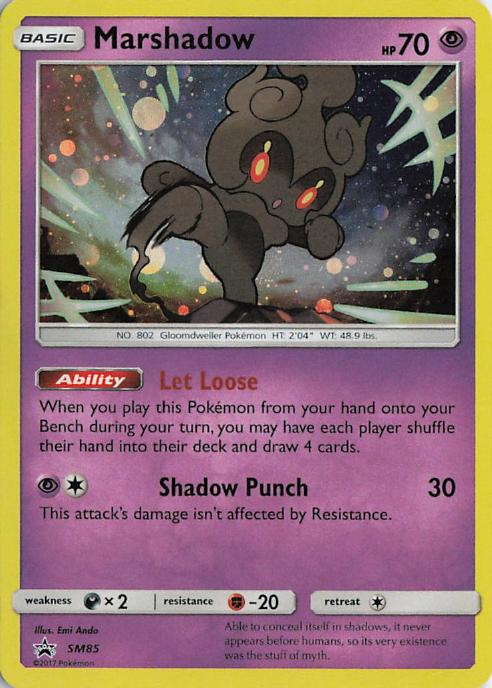 Marshadow - SM Black Star Promo SM085 (Holo)