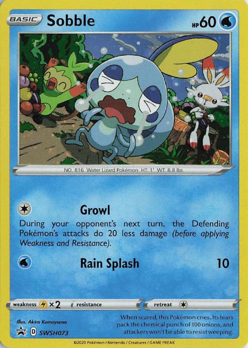 Sobble - SWSH Black Star Promo SWSH073