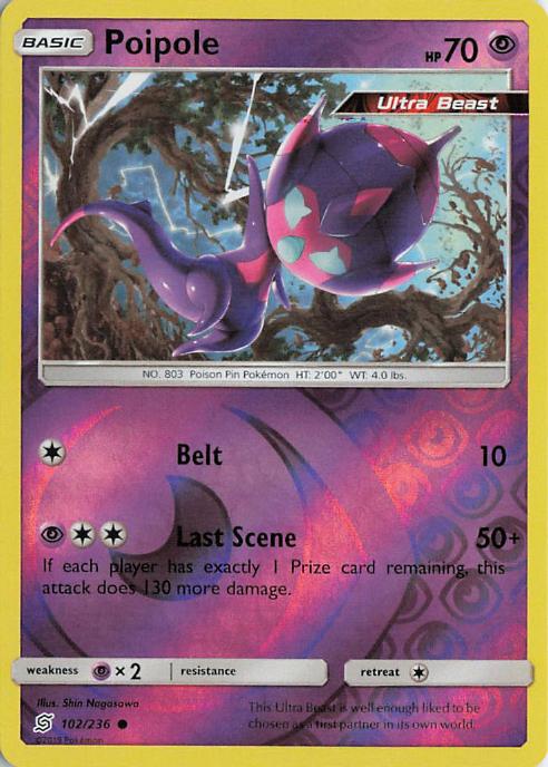 Poipole - Unified Minds 102/236 (Reverse Holo)