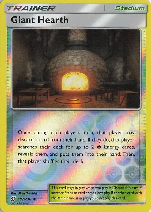 Giant Hearth - Unified Minds 197/236 (Reverse Holo)