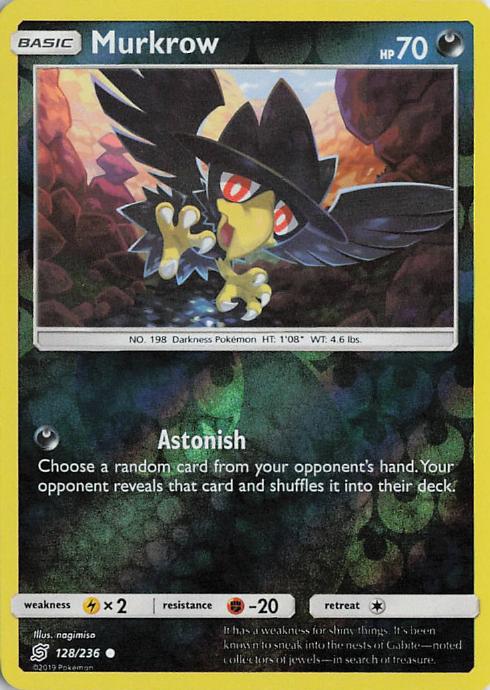 Murkrow - Unified Minds 128/236 (Reverse Holo)