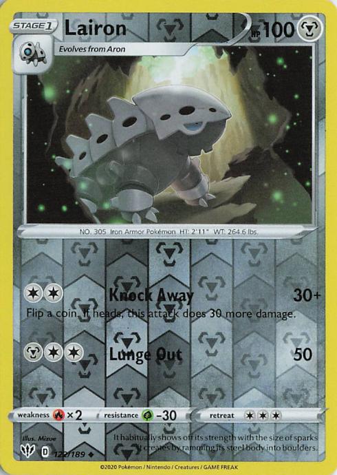 Lairon - Darkness Ablaze 122/189 (Reverse Holo)