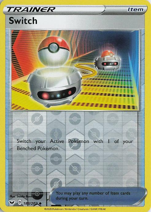 Switch - Sword & Shield 183/202 (Reverse Holo)