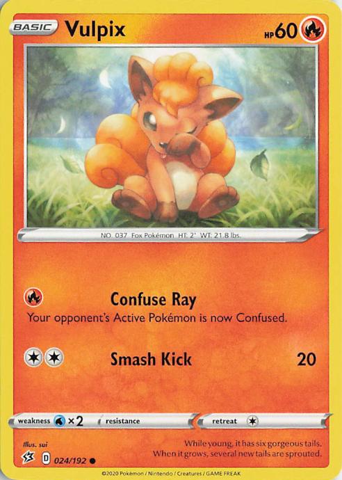 Vulpix - Rebel Clash 024/192