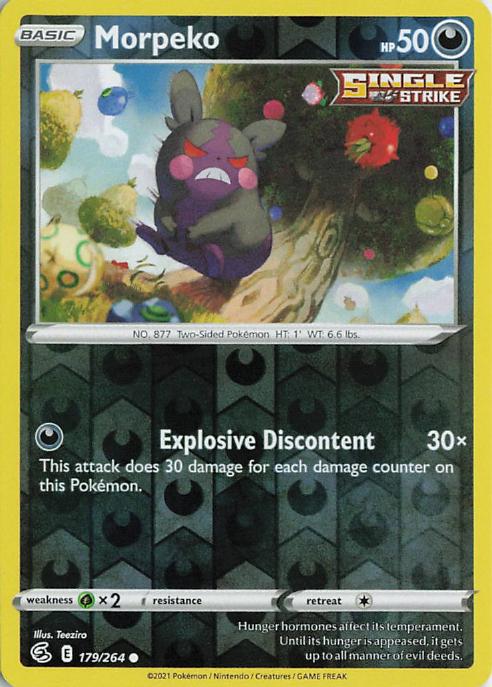 Morpeko - Fusion Strike 179/264 (Reverse Holo)