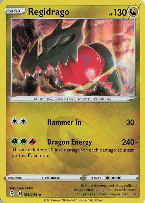 Regidrago - Evolving Skies 124/203 (Holo)