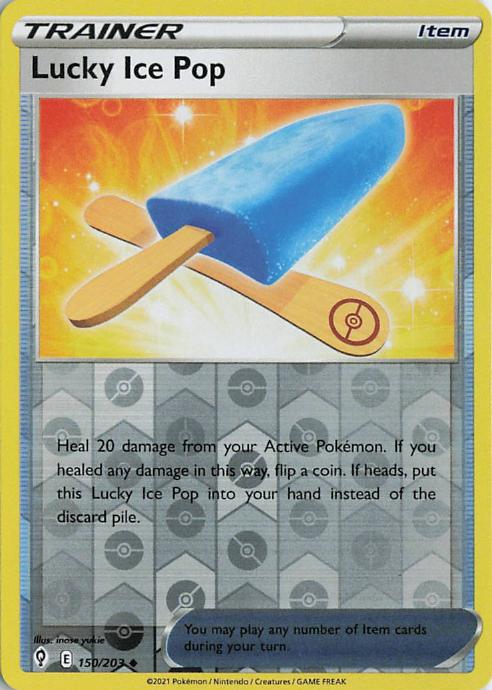 Lucky Ice Pop - Evolving Skies 150/203 (Reverse Holo)