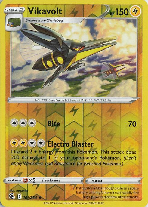 Vikavolt - Fusion Strike 101/264 (Reverse Holo)