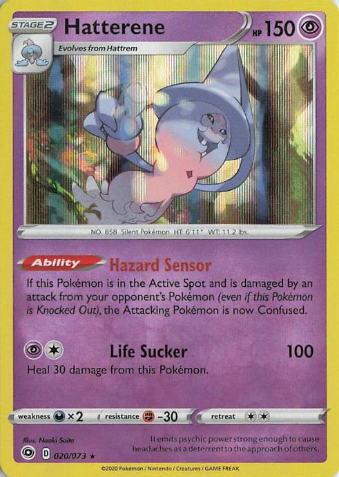 Hatterene - Champion's Path 020/073 (Holo)