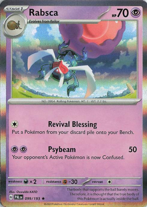 Rabsca - Paldea Evolved 099/193 (Holo)
