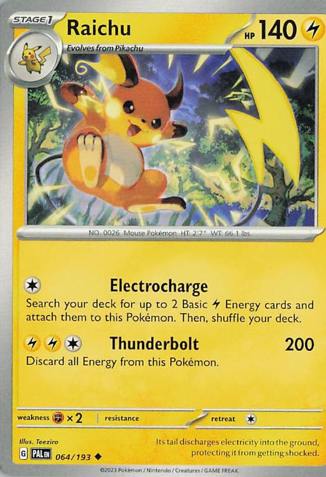 Raichu - Paldea Evolved 064/193