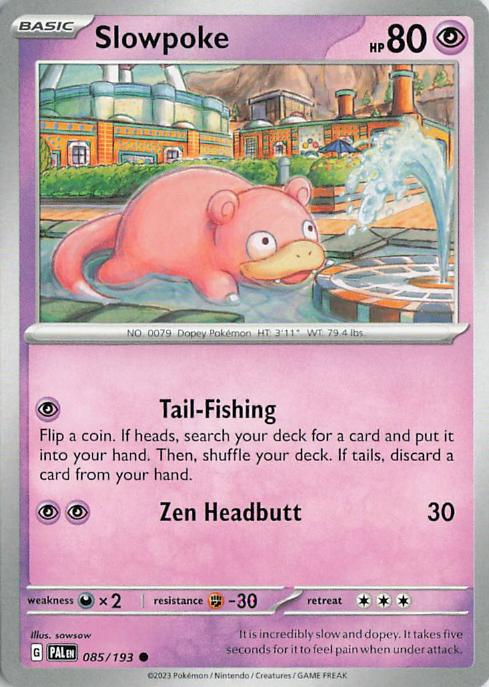 Slowpoke - Paldea Evolved 085/193