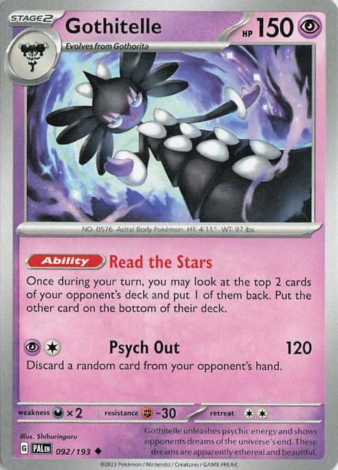 Gothitelle - Paldea Evolved 092/193