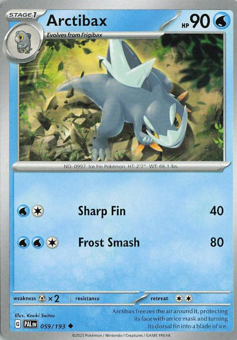 Arctibax - Paldea Evolved 059/193