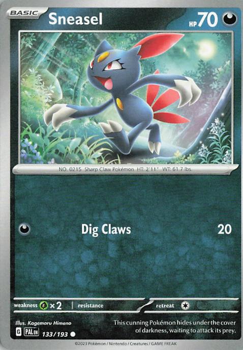 Sneasel - Paldea Evolved 133/193