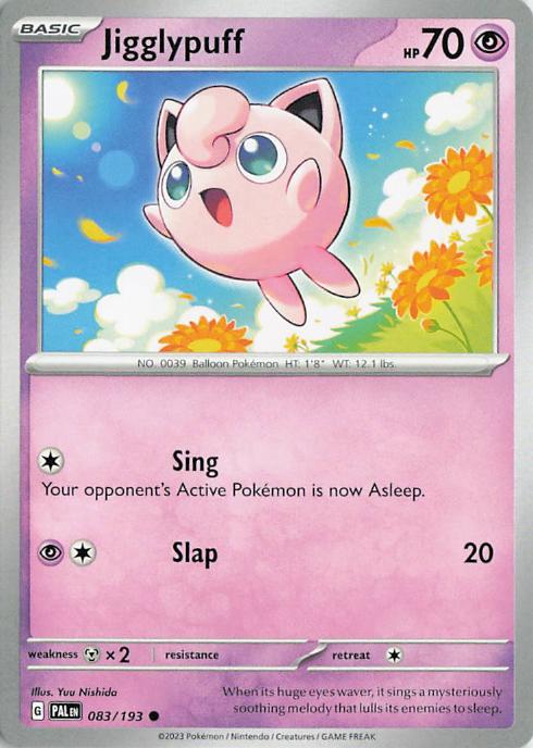 Jigglypuff - Paldea Evolved 083/193
