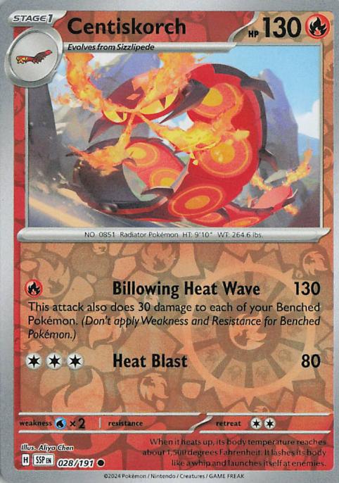 Centiskorch - Surging Sparks 028/191