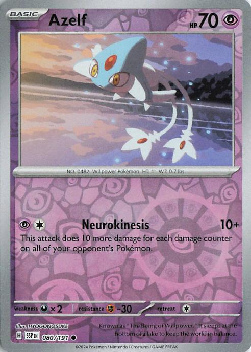 Azelf - Surging Sparks 080/191