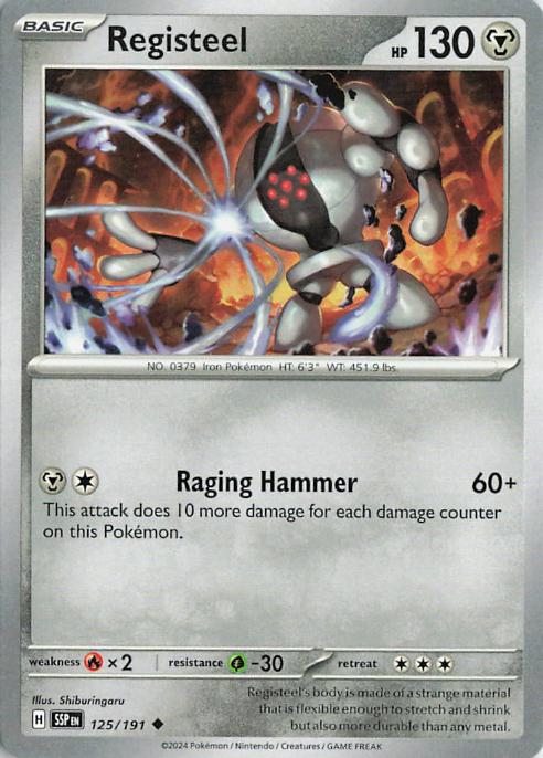 Registeel - Surging Sparks 125/191