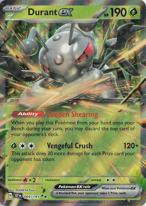 Durant ex - Surging Sparks 004/191