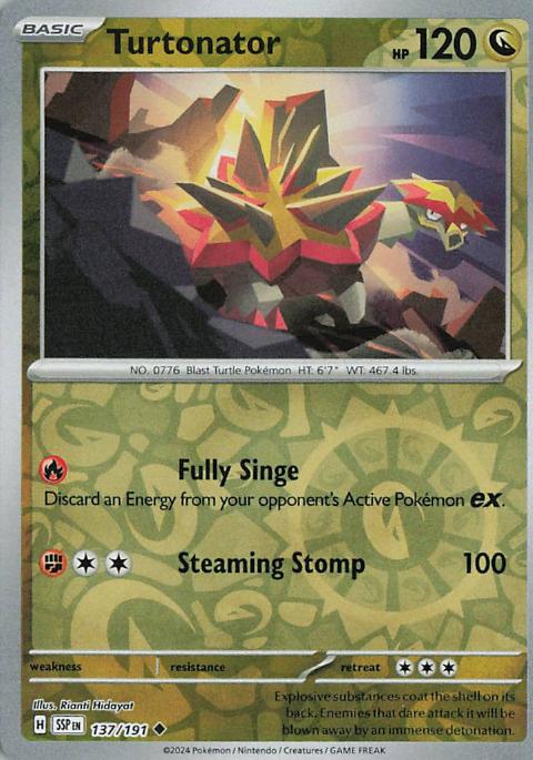 Turtonator - Surging Sparks 137/191