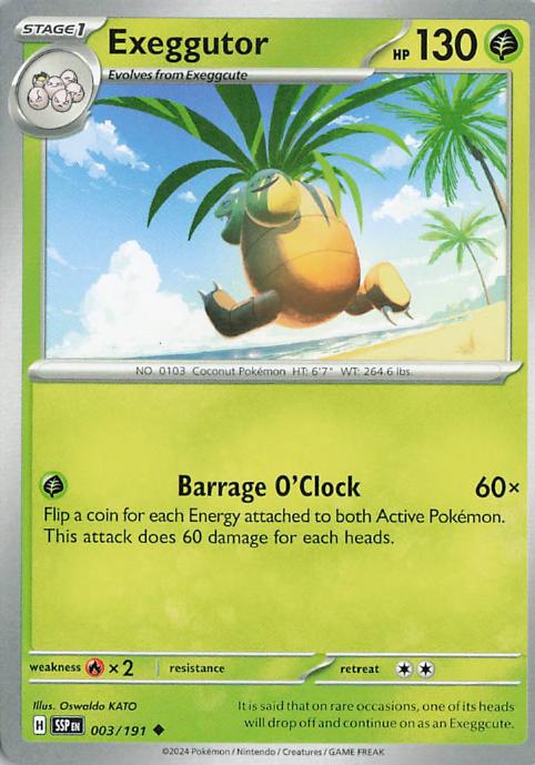 Exeggutor - Surging Sparks 003/191
