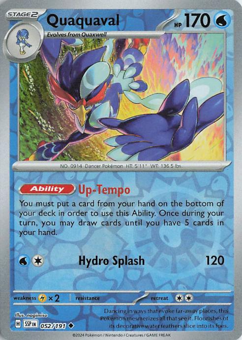 Quaquaval - Surging Sparks 052/191