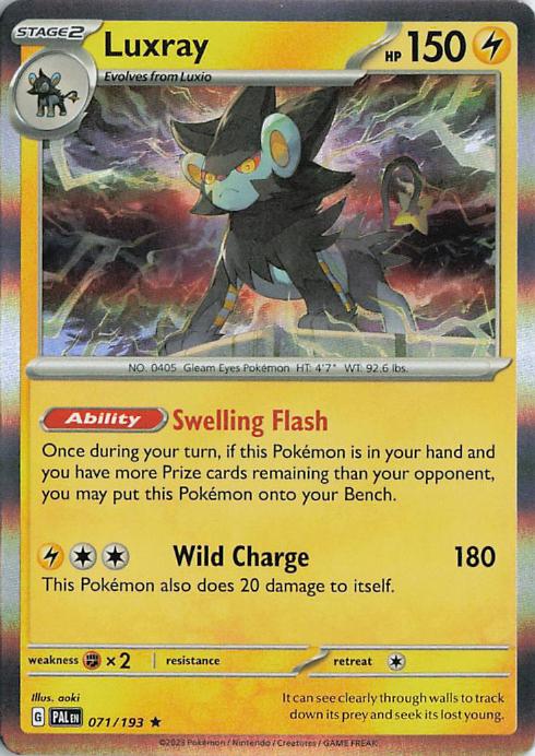 Luxray - Paldea Evolved 071/193 (Holo)