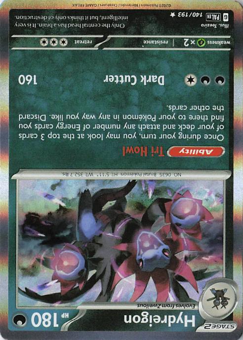 Hydreigon - Paldea Evolved 140/193 (Holo)