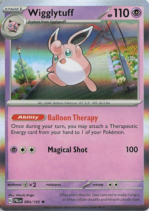 Wigglytuff - Paldea Evolved 084/193 (Reverse Holo)