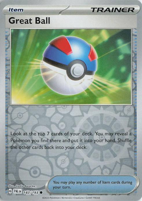 Great Ball - Paldea Evolved 183/193