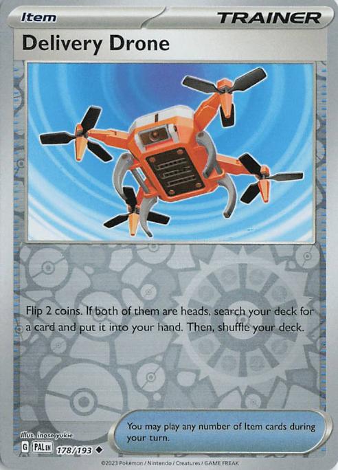 Delivery Drone - Paldea Evolved 178/193 (Reverse Holo)