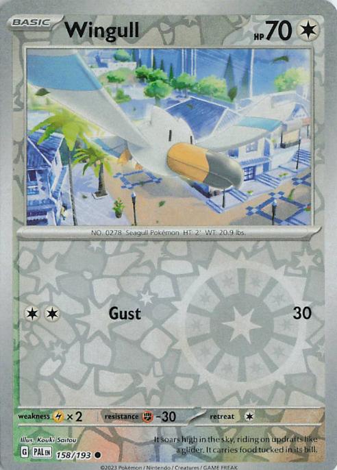 Wingull - Paldea Evolved 158/193 (Reverse Holo)