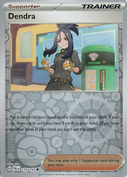 Dendra - Paldea Evolved 179/193 (Reverse Holo)