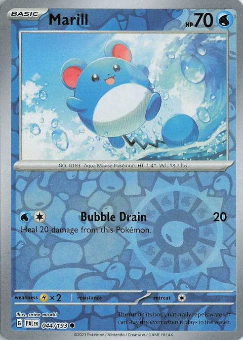Marill - Paldea Evolved 044/193 (Reverse Holo)