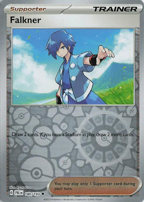 Falkner - Paldea Evolved 180/193 (Reverse Holo)