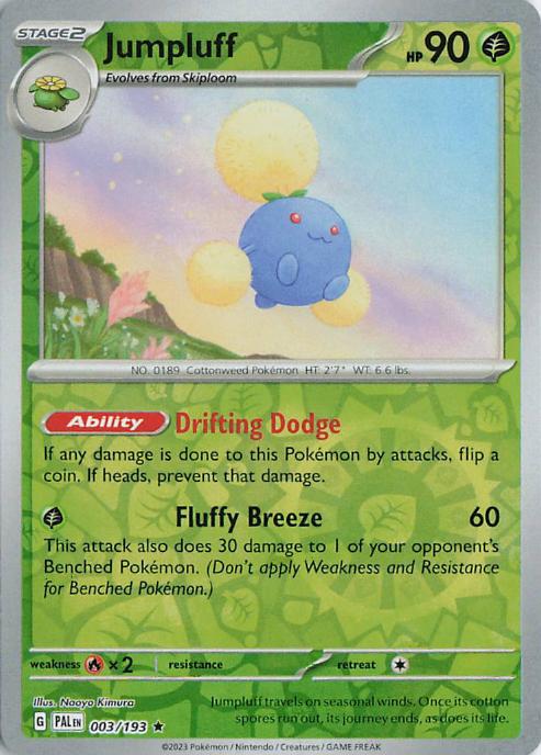 Jumpluff - Paldea Evolved 003/193 (Holo)