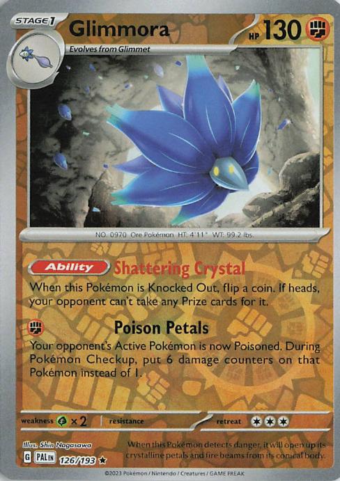 Glimmora - Paldea Evolved 126/193 (Reverse Holo)