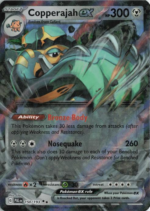 Copperajah ex - Paldea Evolved 150/193