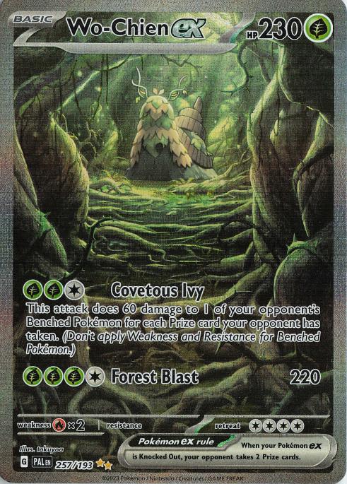 Wo-Chien ex - Paldea Evolved 257/193 (Special Illustration Rare)