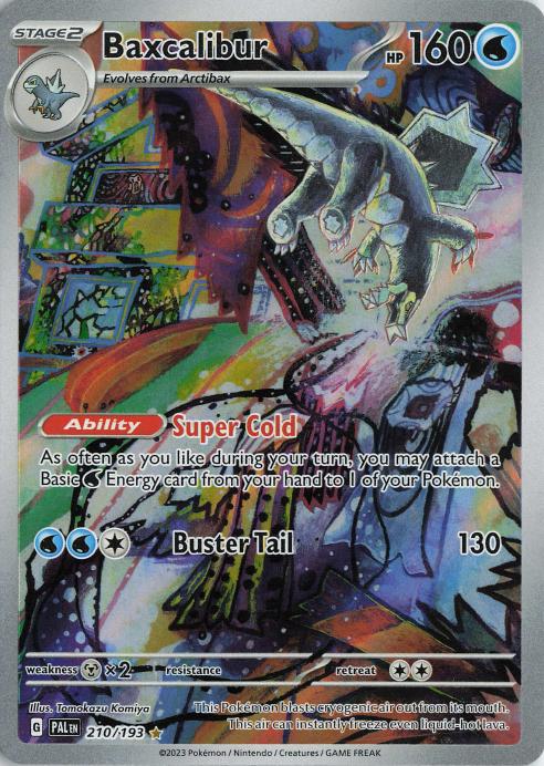 Baxcalibur - Paldea Evolved 210/193 (Illustration Rare)