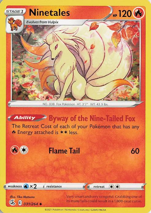 Ninetales - Brilliant Stars 031/172 (Holo)