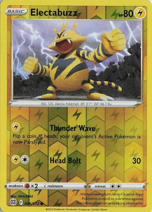 Electabuzz - Brilliant Stars 049/172 (Reverse Holo)