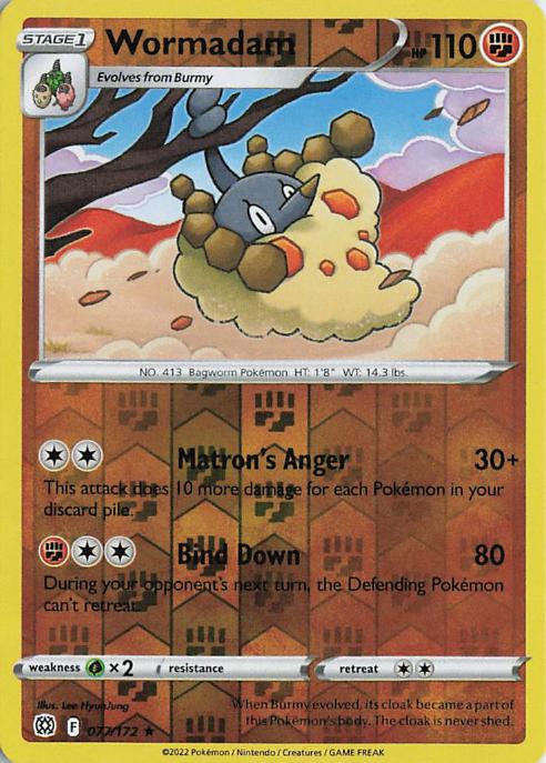 Wormadam - Brilliant Stars 098/172 (Reverse Holo)