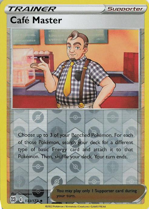 Café Master - Brilliant Stars 133/172 (Reverse Holo)