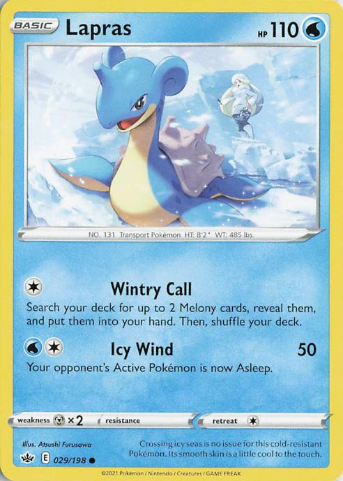 Lapras - Chilling Reign 029/198