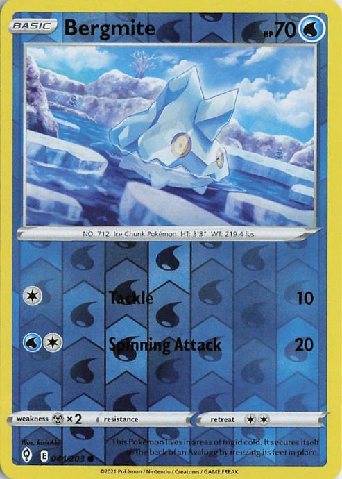 Bergmite - Evolving Skies 048/203 (Reverse Holo)