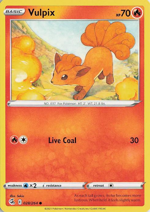 Vulpix - Fusion Strike 028/264