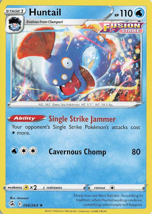 Huntail - Fusion Strike 066/264 (Holo)